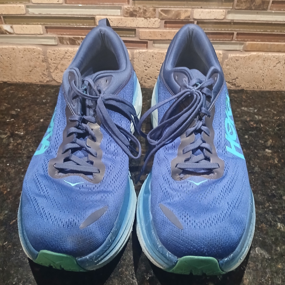 Hoka Blue Running Shoes
